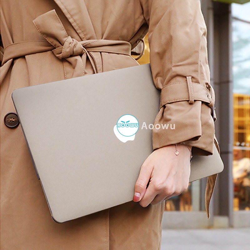 Ốp Máy Tính Bảng Hình Kem Kaki 2021 Có Bàn Phím Cho MacBook Pro 14 inch A2442 M1 Air 13 2020 A2179 A2337 Pro 13 inch A2338 A2251