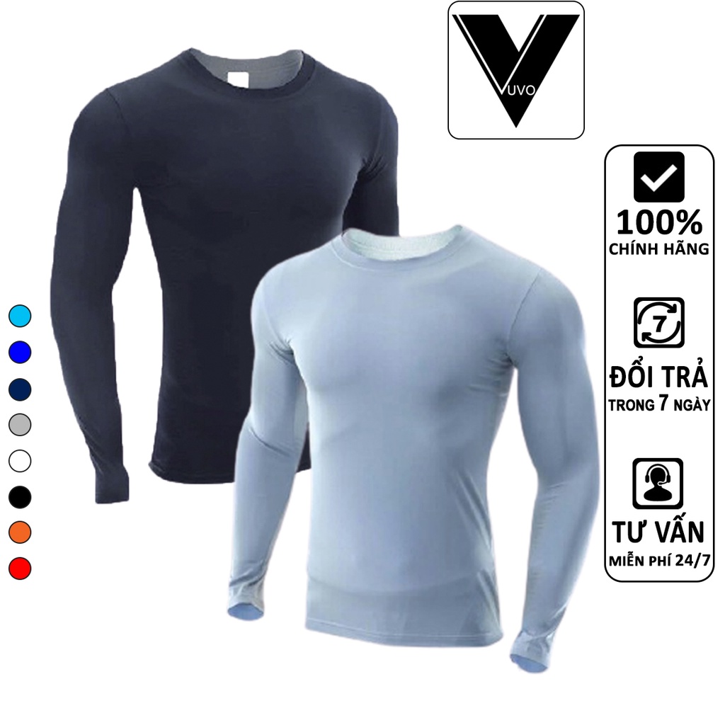 Combo 10 Áo Giữ Nhiệt Nam Thương Hiệu VUVO Được Chọn Màu Và Size