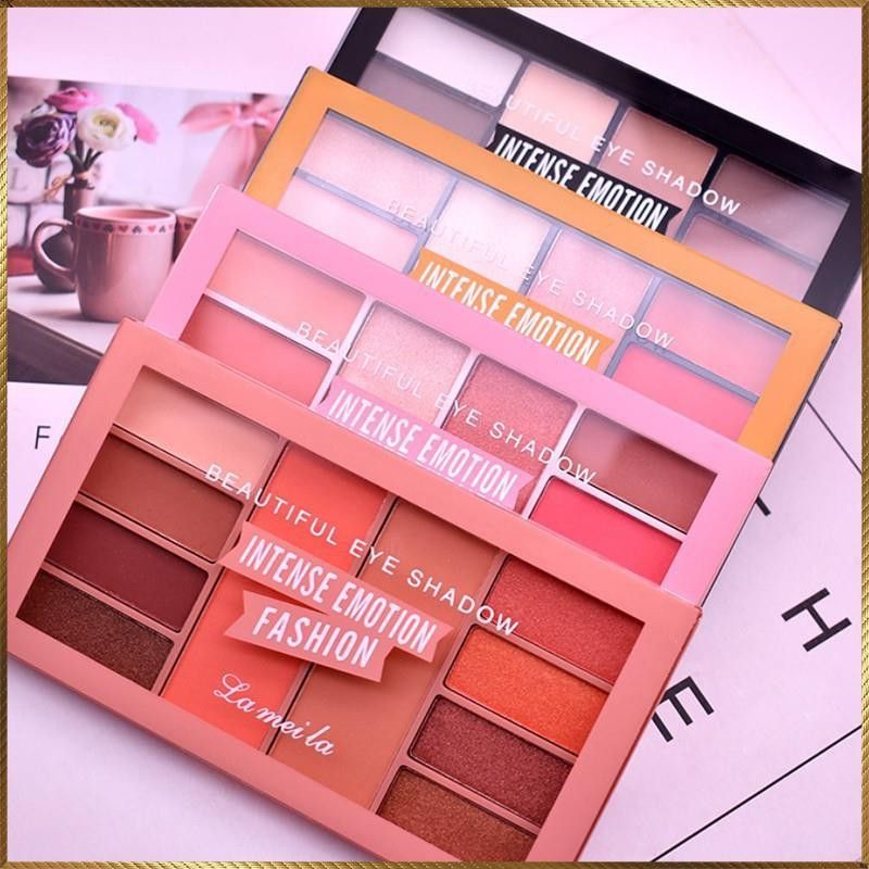 Bảng phấn mắt kèm phấn má Lameila 10 ô | BigBuy360 - bigbuy360.vn