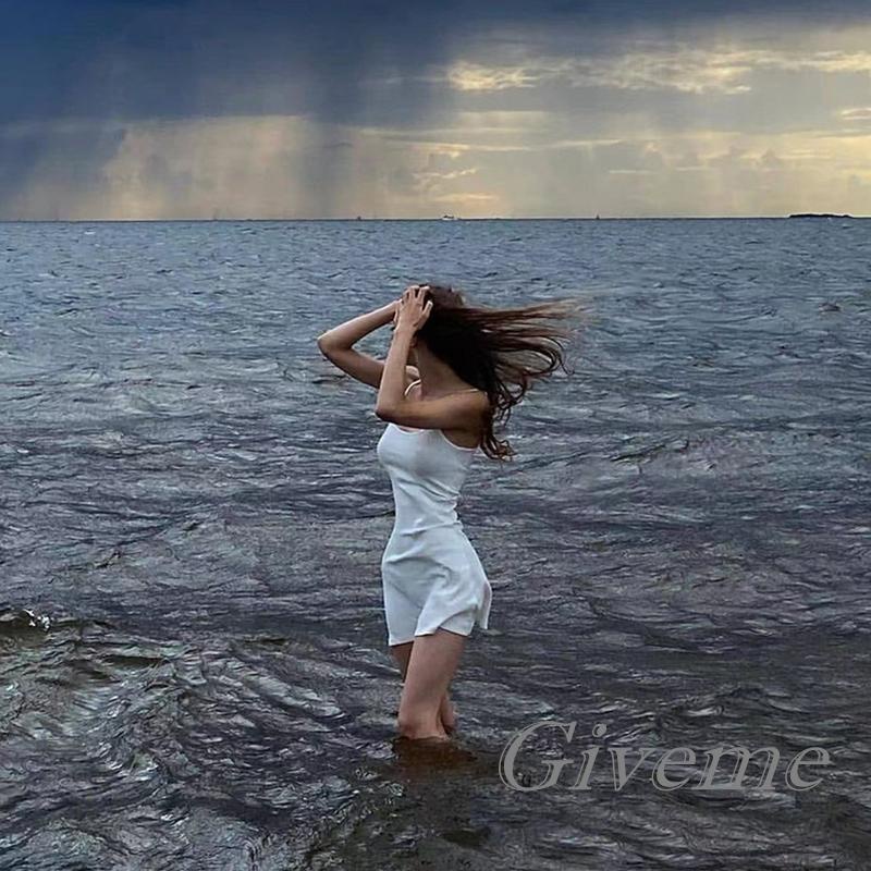 Đầm không tay dáng ôm Hở Lưng Màu Sắc Thời Trang