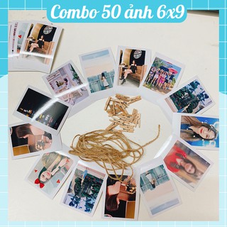 Combo 50 ảnh 6x9 1k In 10 Tặng 1 Theo Yêu Cầu- Ảnh Polaroid - Hỗ Trợ Chỉnh Sửa Ảnh- Hỗ Trợ Cắt Ảnh