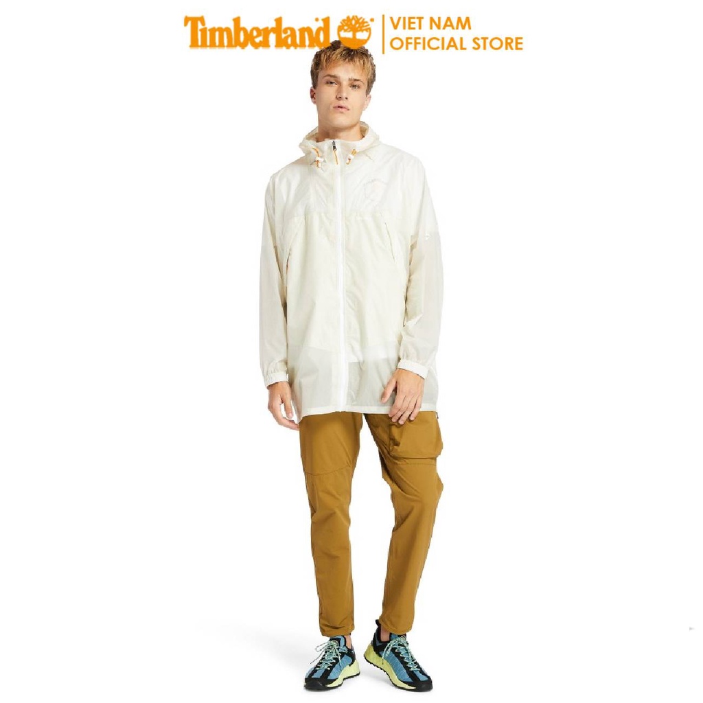 Áo Khoác Đi Mưa Nam Field Trip Lightweight Waterproof Poncho Màu Trắng Timberland TB0A2CZ514