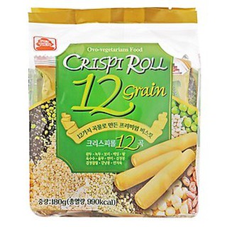 1 Thùng 12 gói bánh cuộn giòn dinh dưỡng 12 loại ngũ cốc 12 gói