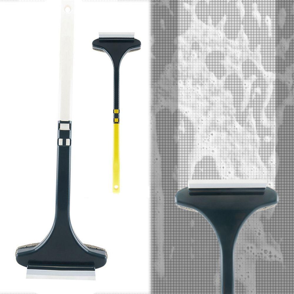 Bàn Chải Vệ Sinh Cửa Kính Hai Mặt Tay Cầm Dài Tiện Dụng