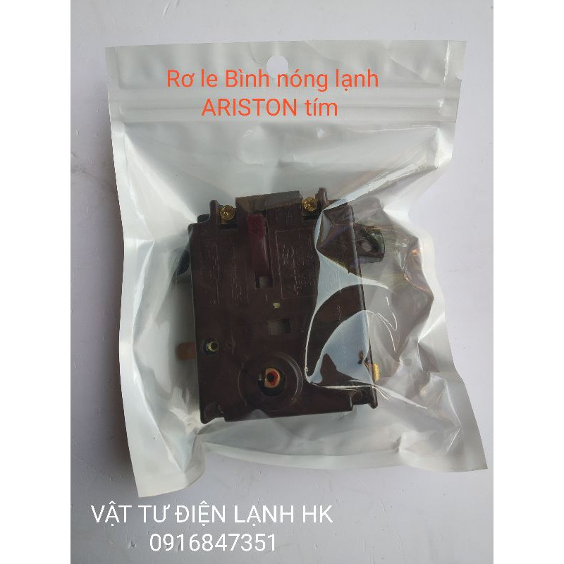 Rơ le bình nóng lạnh ARISTON tím Relay BNL Role