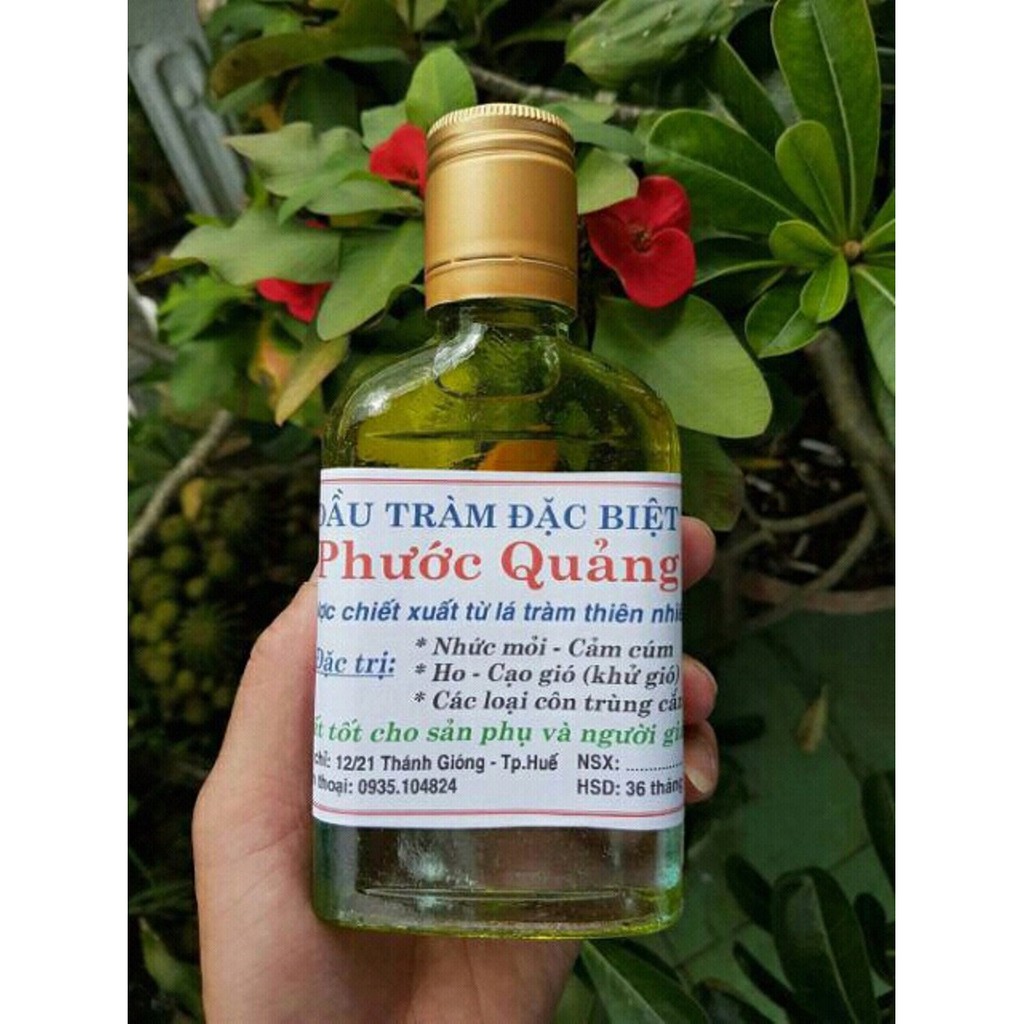 Tinh Dầu Tràm Huế Nguyên Chất Lọ 100 Ml Hàng Loại 1