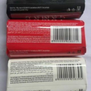 Xà bông cục CaMay đen 125 g