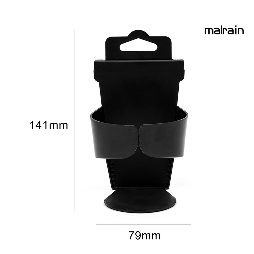 Set 2 Giá Đỡ Bình Nước Màu Đen Gắn Cửa Xe Ô Tô