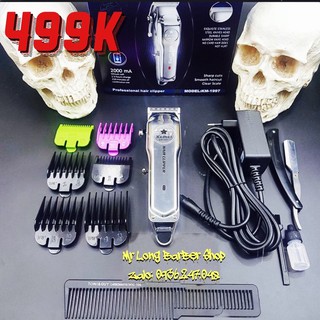 [Hot] Tông Đơ Cắt Tóc Cao Cấp KEMEI 1997 Tích Hợp Pin Lithium-ion