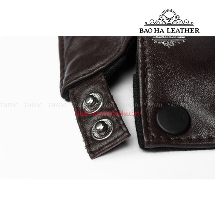 Mũ nồi/ Mũ beret nam BHY1911 Da cừu thật