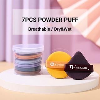 PVN48764 Bộ Mút Trang Điểm 7 Món, Hộp 7 Mút Trang Điểm Tán Phấn Nước Kem Nền