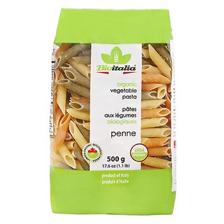 Nui ống dài rau củ hữu cơ Bioitalia