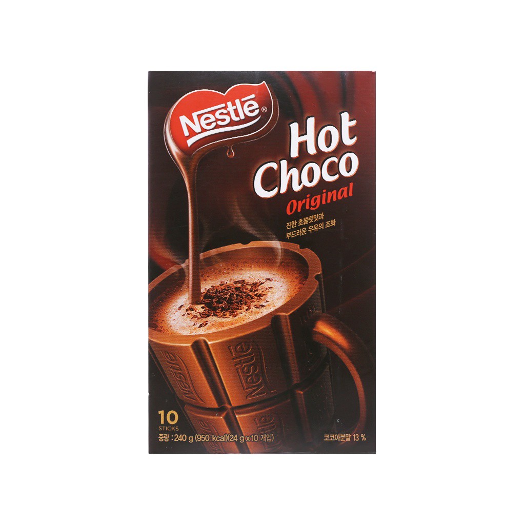 Bột ca cao Nestlé Hot Choco Original hộp 240g
