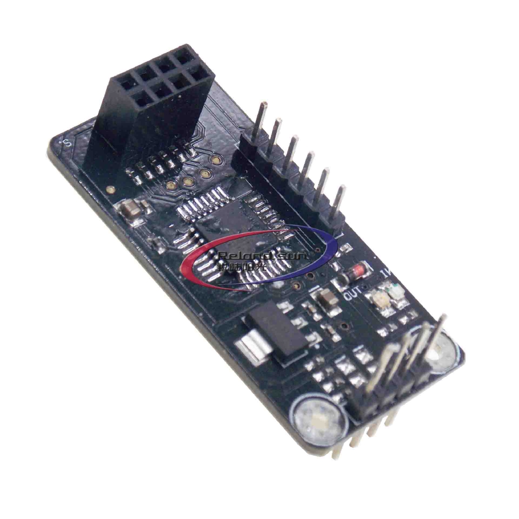 5pcs 1pcs ATMEGA48+NRF24L01+ wireless Shield module SPI to IIC I2C TWI Interface Development Board spi to i12c