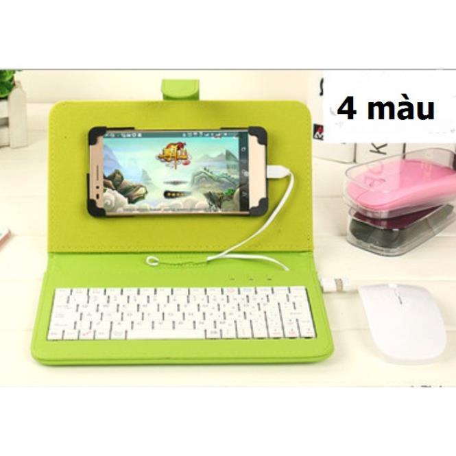 Bao da bàn phím chuột không dây bluetooth cao cấp (DB01)