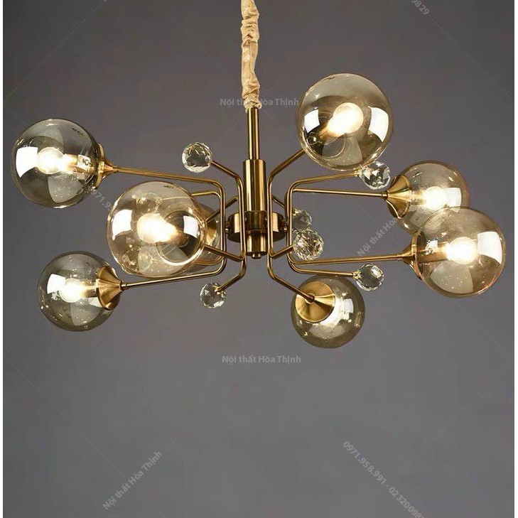 Đèn thả Anson phong cách Tân Cổ Điển decor trang trí phong khách phòng ngủ HTDT-28