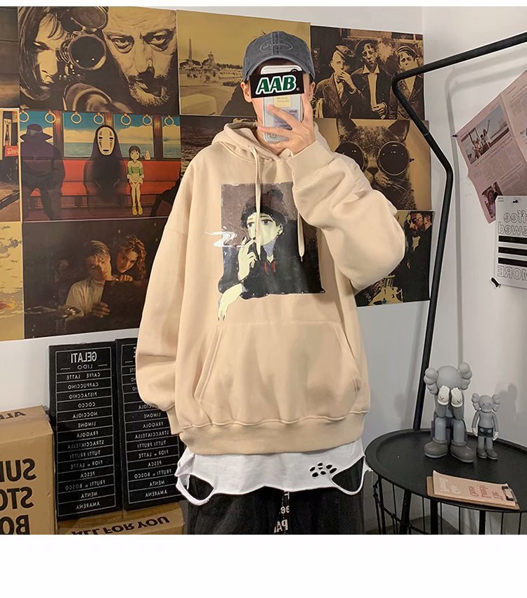 Áo Hoodie Cổ Thuyền Dáng Rộng Thời Trang Cho Nam | BigBuy360 - bigbuy360.vn