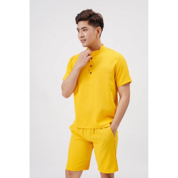 Bộ Quần Áo Đũi Nam mùa hè chất vải đũi thái loại dày GABITI BD33 | BigBuy360 - bigbuy360.vn