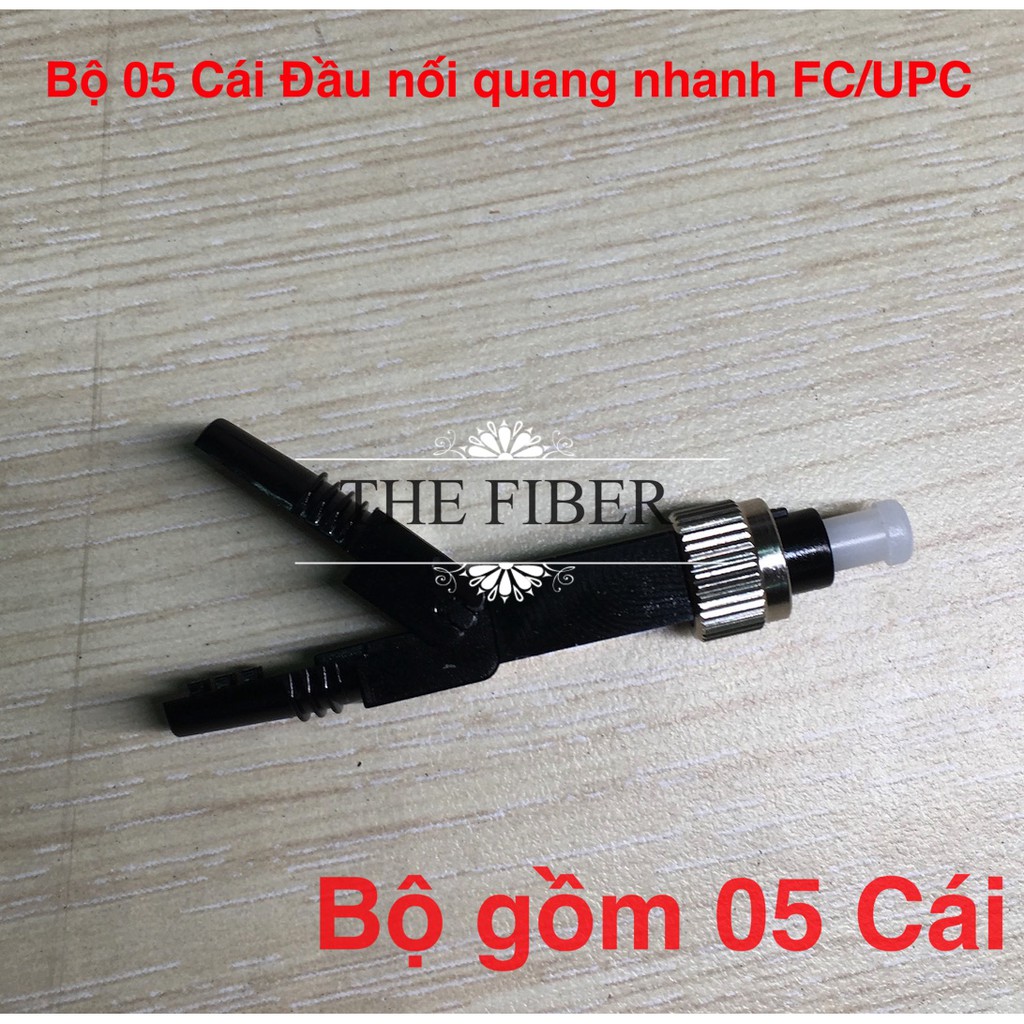 Bộ 05 Cái Đầu nối quang nhanh FC/UPC