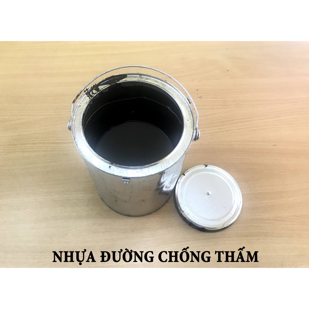 NHỰA ĐƯỜNG ĐẶC CHỐNG THẤM, LON 2.5 KG, DỄ THI CÔNG