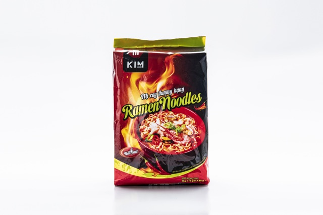 MÌ CAY HÀN QUỐC RAMEN NOODLES (12 vắt/ gói )