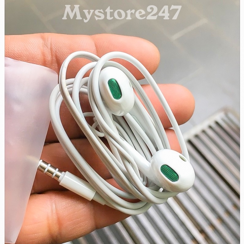 Tai Nghe Oppo Siêu Bass,Chuẩn Màng Loa Xanh,dùng cho máy chân 3.5mm R11, A5, A9, A91, F11, Reno, A31, A12