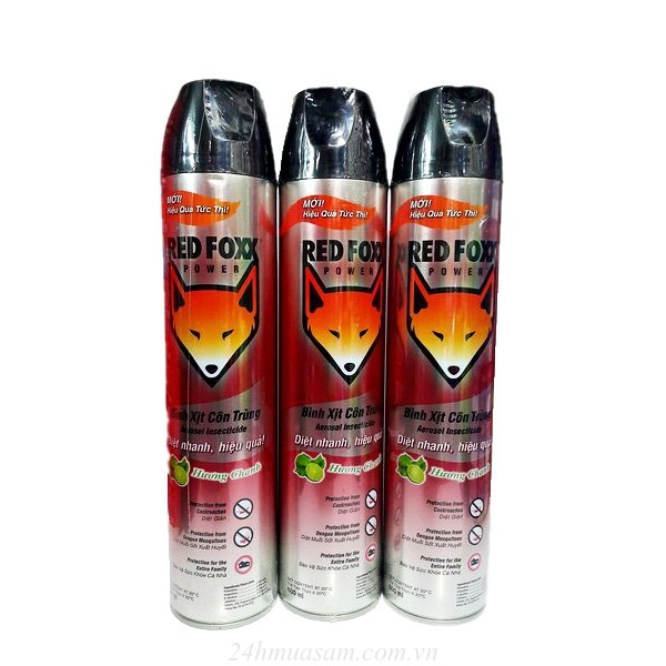 Bình xịt muỗi Red Foxx 600ml