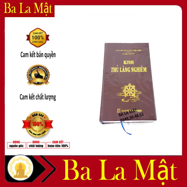 Sách - Kinh Thủ Lăng Nghiêm Trọn Bộ Bìa Da - Ba La Mật