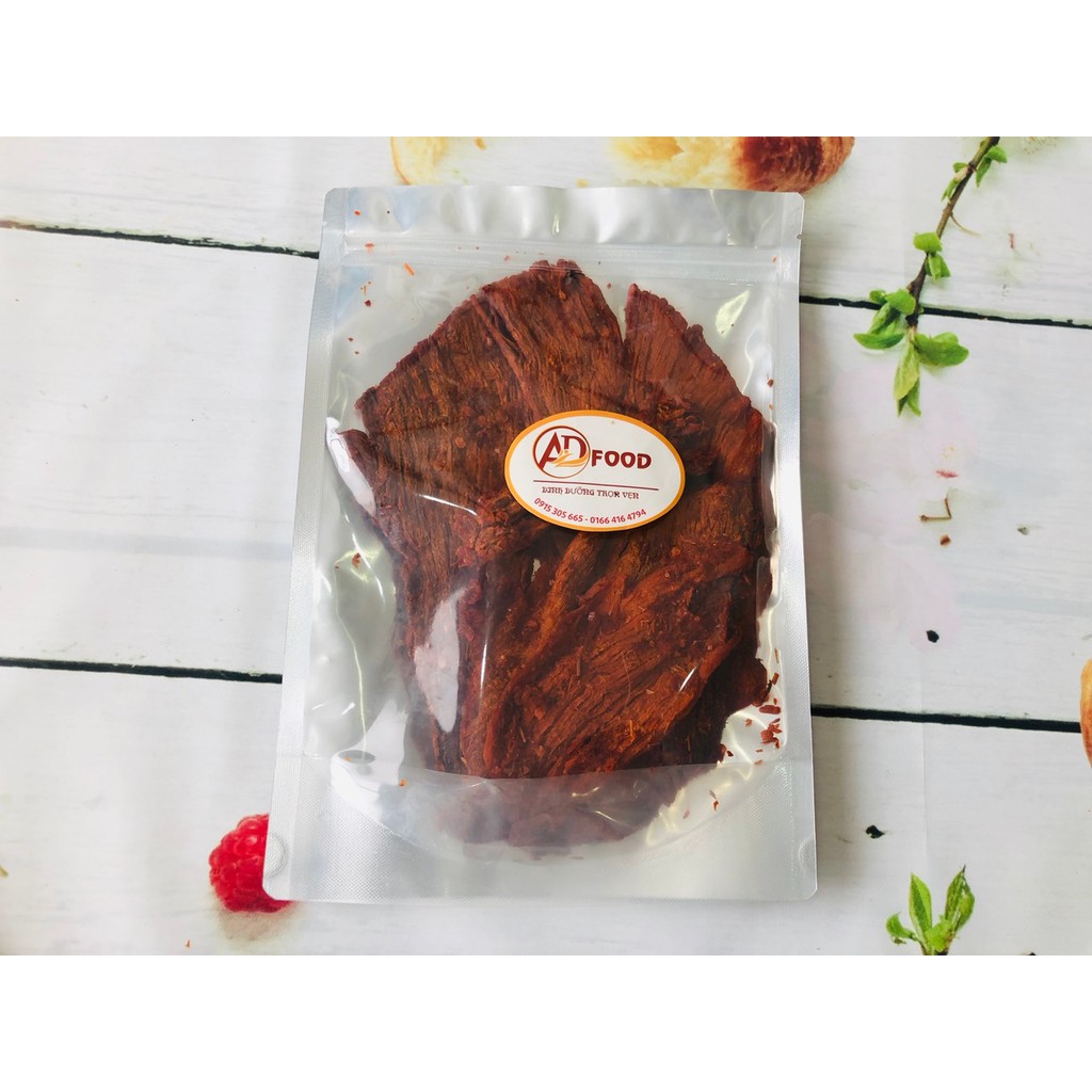 500G KHÔ BÒ TẨM GIA VỊ (nguyên miếng)