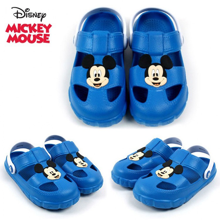 giày sandal crocs cho bé họa tiết chuột mickey 