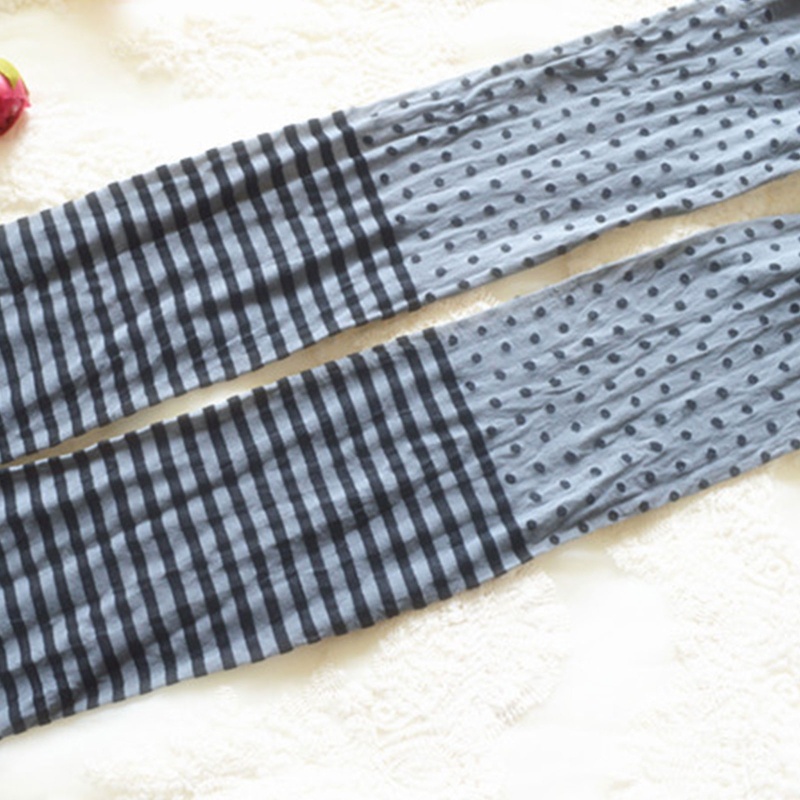 Xixi Quần Tất Mỏng Trong Suốt Họa Tiết Chấm Bi Phong Cách Nhật Bản Vintage Cho Nữ