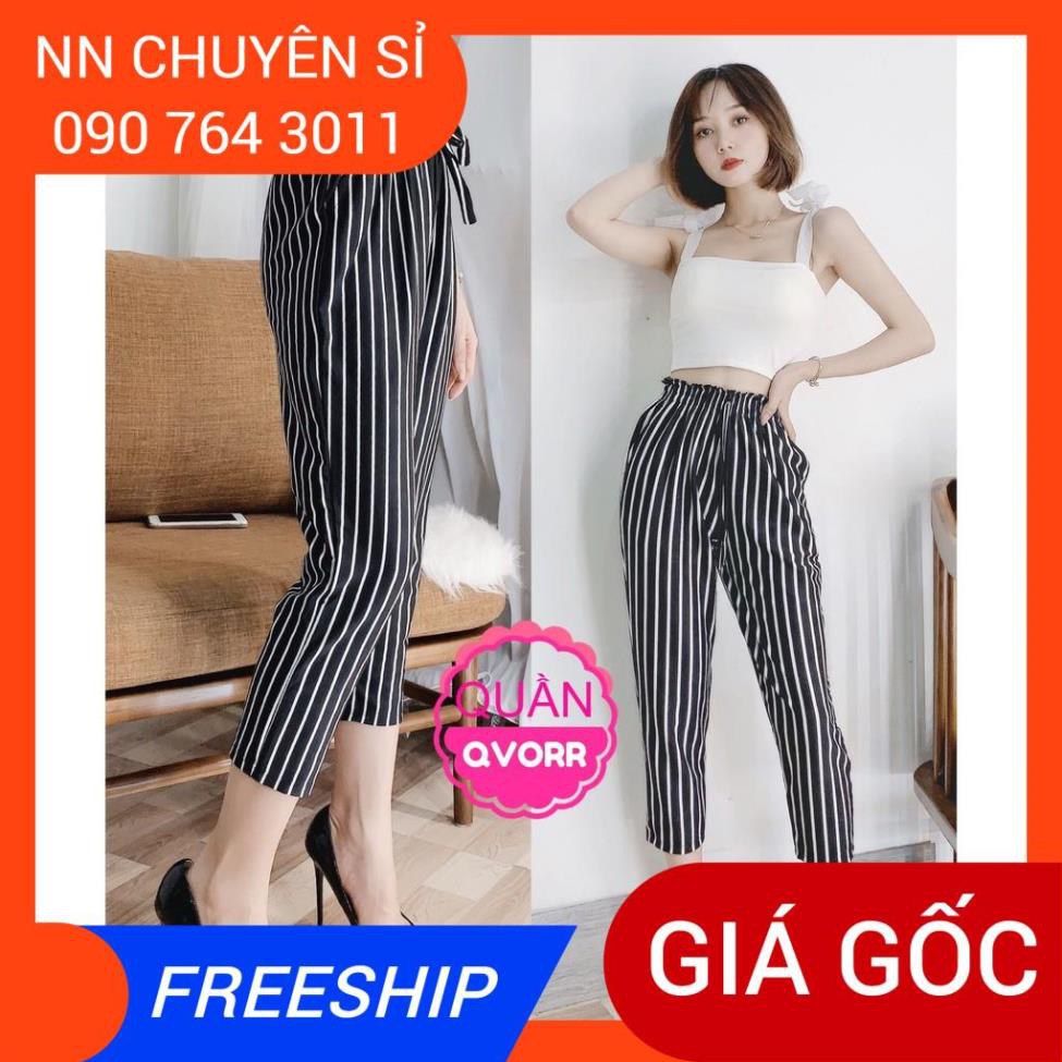 QUẦN BAGGY THUN SỌC ❤ 100% ẢNH THẬT ❤