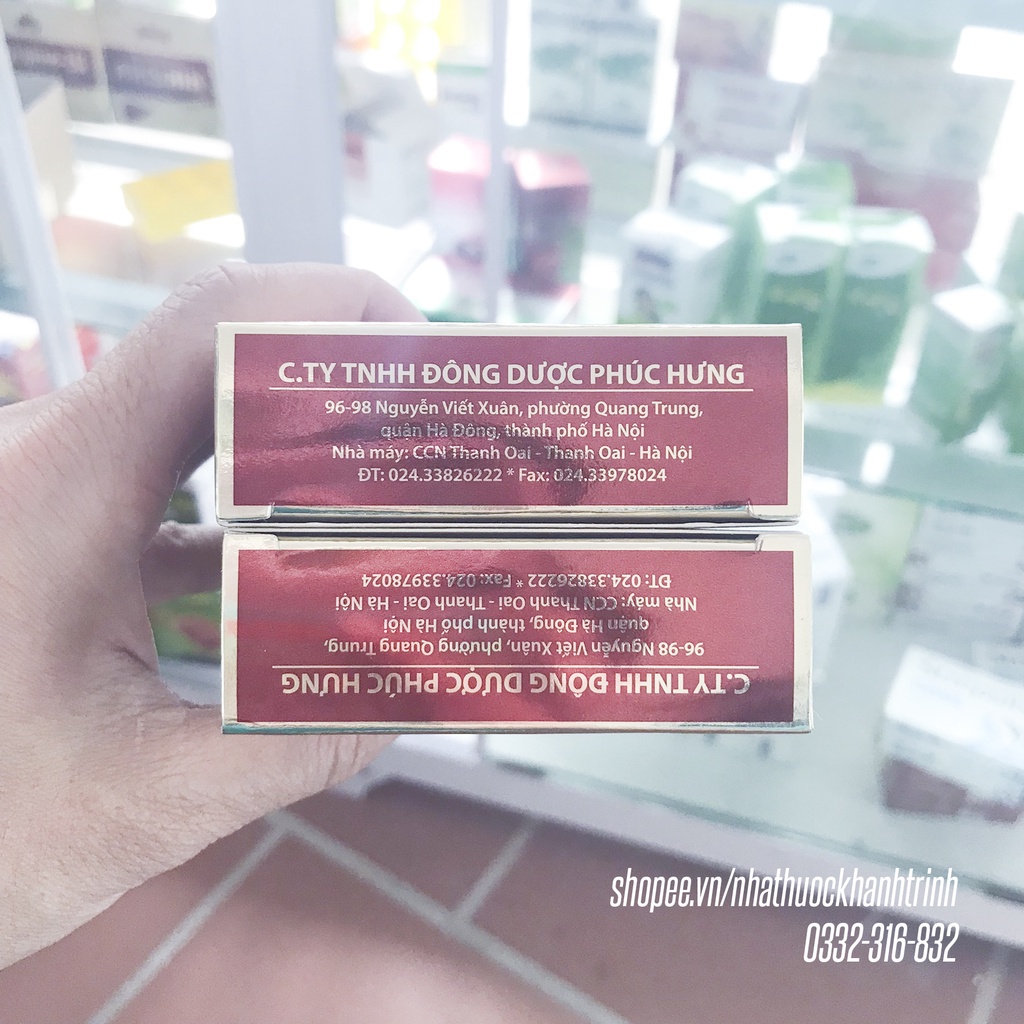 Hoạt huyết Phúc Hưng - Tăng cường lưu thông máu, cải thiện tuần hoàn não và ngoại vi