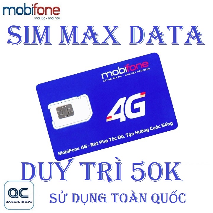 Sim 4G TỶ GB mobifone chia sẻ thoải mái xem fim thả ga sử dụng toàn quốc có sẵn tháng đầu