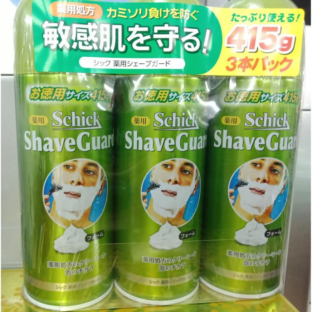 Xịt cạo râu tạo bọt Schick 415gCHÍNH HÃNG Sản phẩm dùng được cho dao cạo bằng máy hay bằng lưỡi