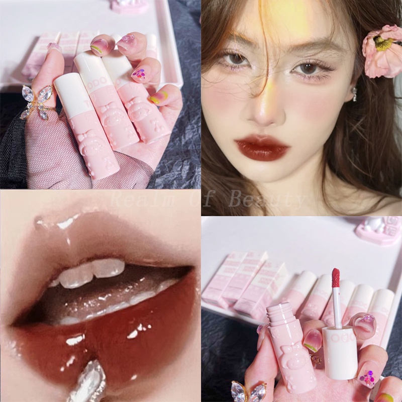 Son Bóng TOOT DOD Dưỡng Ẩm Căng Mọng Thiết Kế Anh đào Dễ Thương