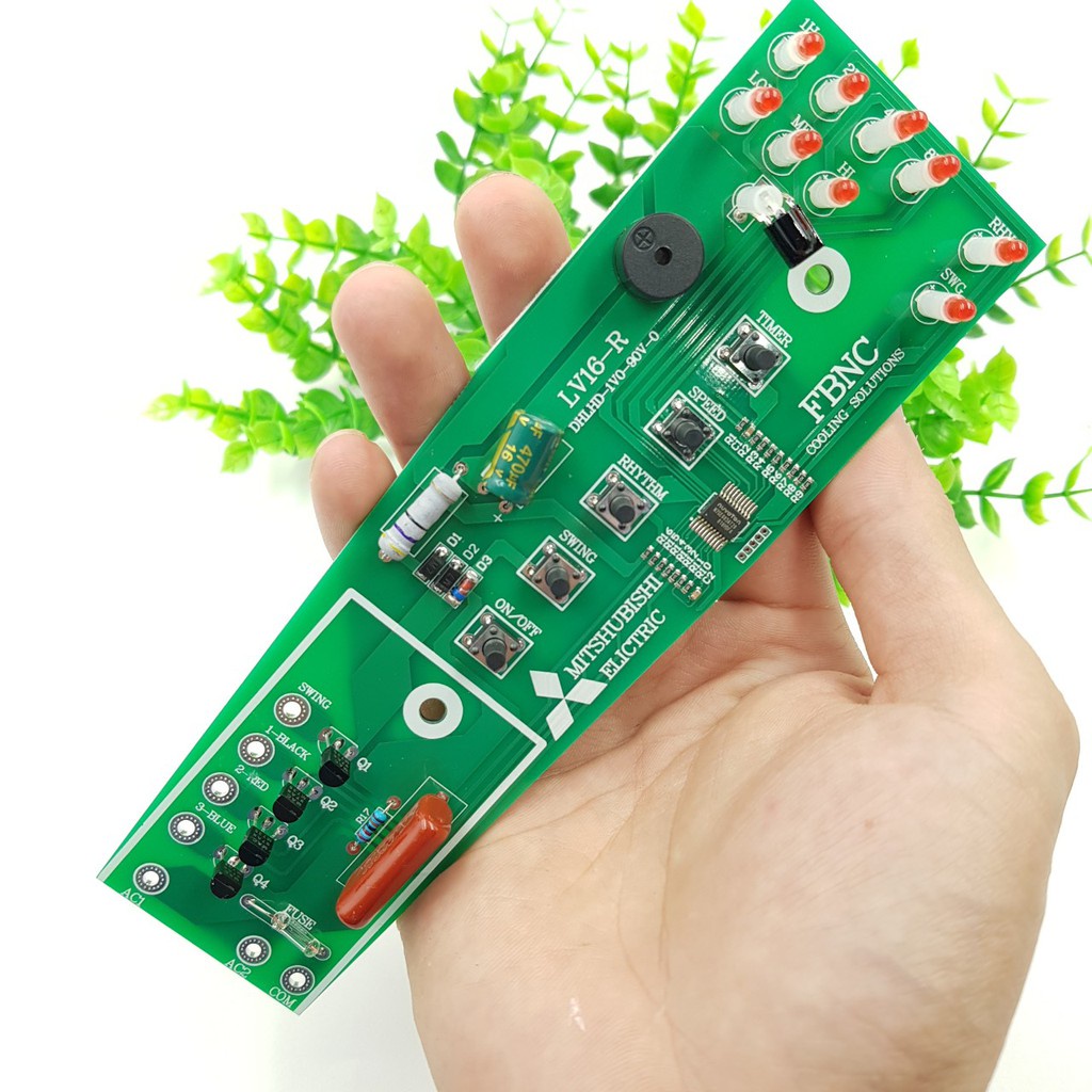 Mạch Quạt Điều Khiển Từ Xa Cho Mitsubishi LV16 RT/RR/RS❤️LV16RT❤️Bo Quạt Từ Xa Mitsu❤️Mạch Quạt Điều Khiển Từ Xa