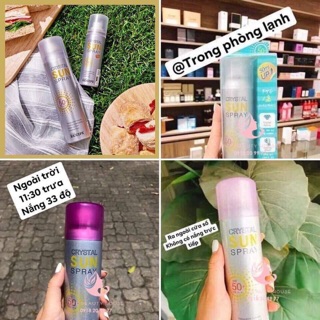 Kem chống Nắng Crystal Sun Spray
