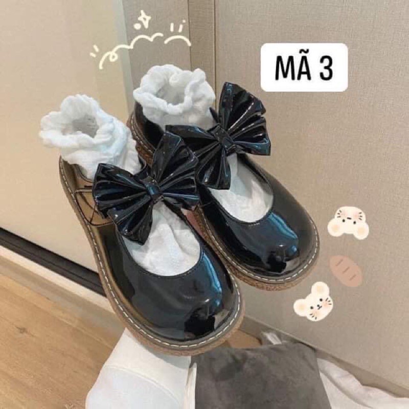 Giày Lolita Vintage Ulzzang ( +2k % shopee)