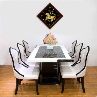 Đồng hồ treo tường 12 con giáp "ngọ - tuổi ngựa" d035