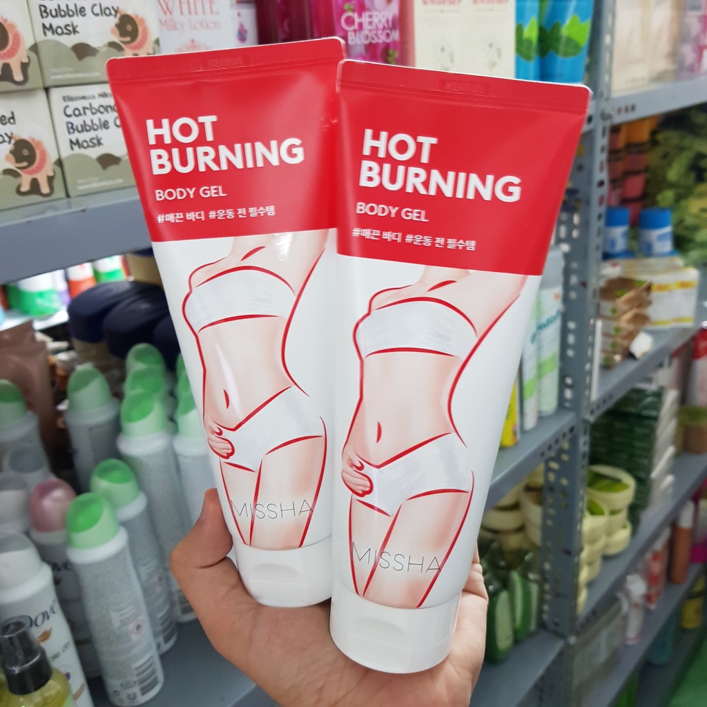 Gel Tan mở bụng Missha Hot Burning perfect Body gel