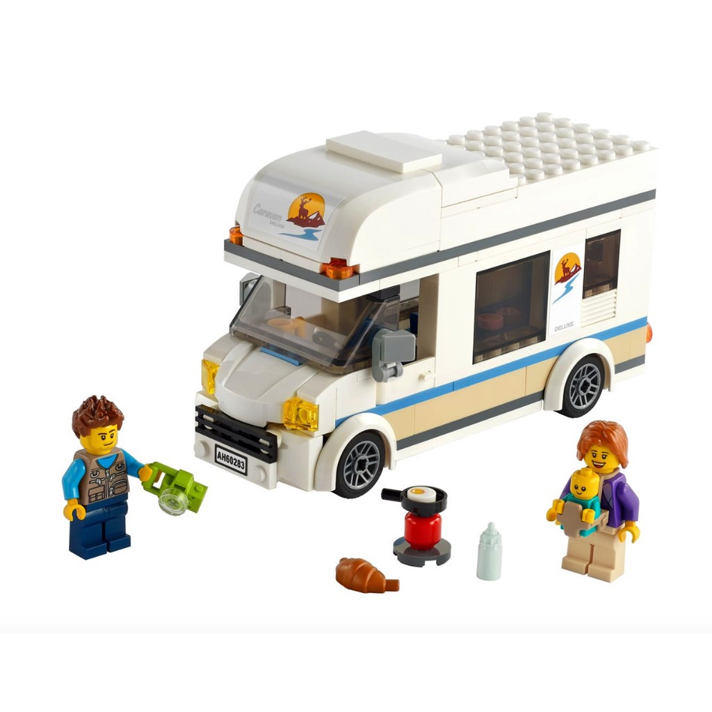 Lego HaHa - Lego City - Xe Cắm Trại Gia Đình - 60283