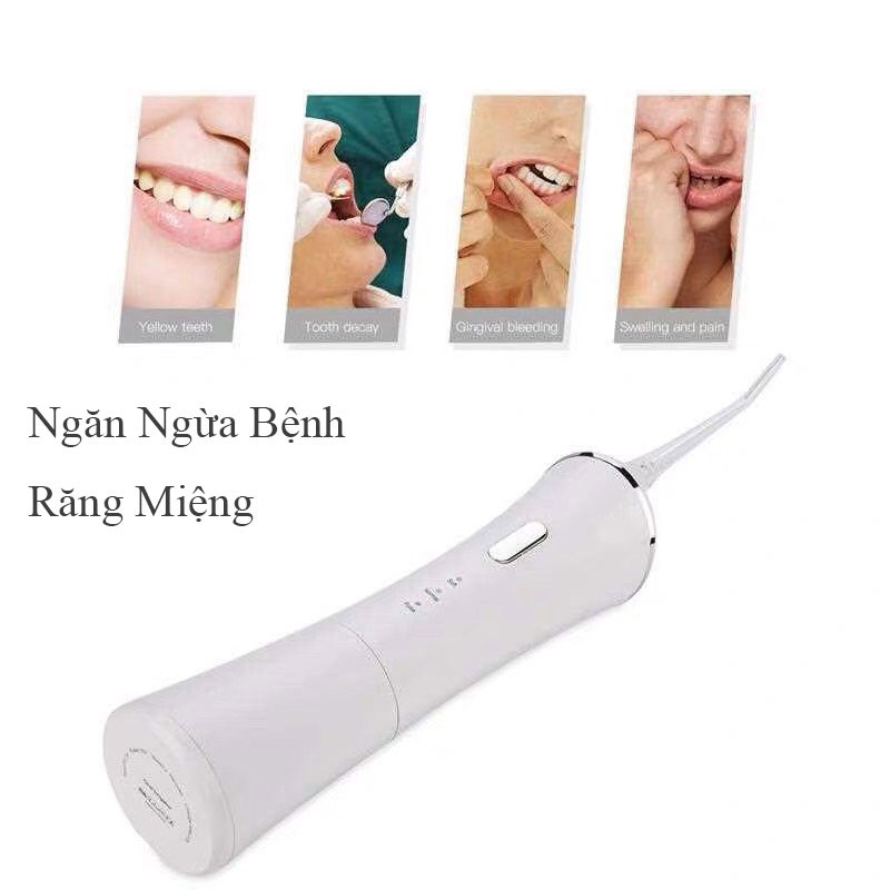 [Chính Hãng]Máy Tăm Nước -Đồ Vệ Sinh Răng Miệng-Tăm Nước Gia Đình -Du Lịch Oral irrigator -Sạc USB,Chống Thấm Nước C8