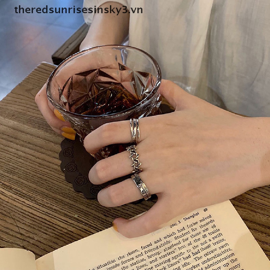 Set 3 Nhẫn Hở Có Thể Điều Chỉnh Kích Cỡ