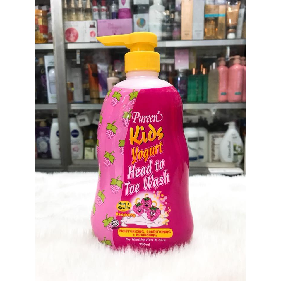 Sữa Tắm Gội Toàn Thân Cho Bé Sơ Sinh Và Trẻ Em PUREEN Nhập Khẩu Malaysia 750ml | BigBuy360 - bigbuy360.vn