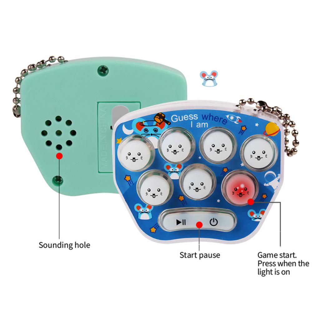 Máy Chơi Game Cầm Tay Mini Có Đèn Và Nhạc Vui Nhộn Cho Bé B6D3