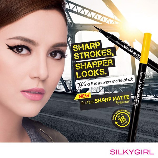 Kẻ Mắt Nước Silkygirl Perfect Sharp Matte Eyeliner 1.2ml