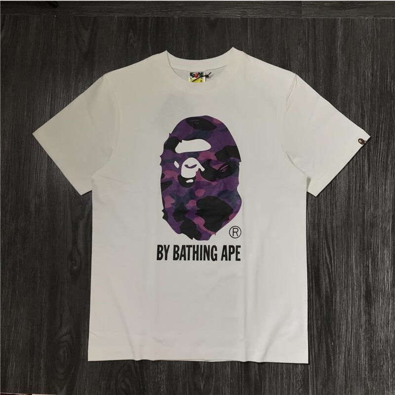 Áo thun Bape cotton ngắn tay unisex size m-3xl