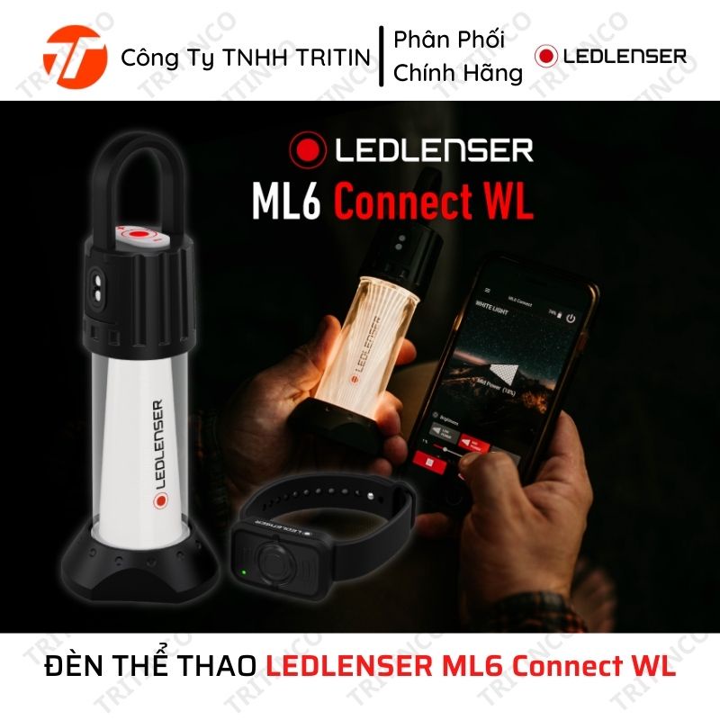 Đèn Pin ML6 Connect WL LEDLENSER Dùng Trong Cấm Trại / Dã Ngoại - 750 LUMENS - Tối Đa 180H - Bảo Hành 7 Năm | TRITINCO