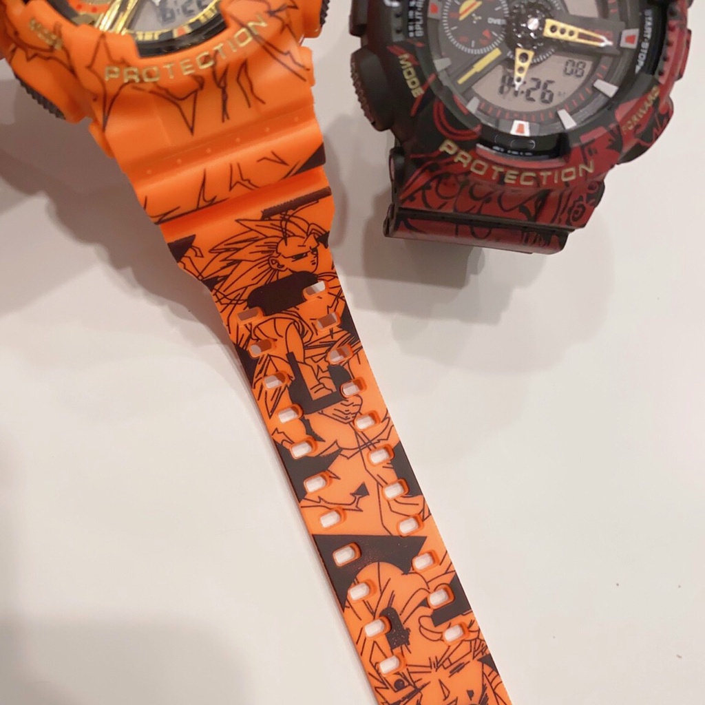 Đồng Hồ Thể Thao ONE PIECE & DRAGONBALL Unisex Đa chức năng chạy cả kim và điện tử_Clip Thật | BigBuy360 - bigbuy360.vn